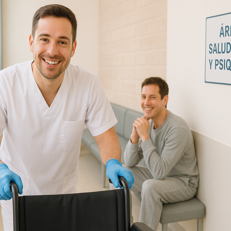 EL CELADOR EN SALUD MENTAL Y PSIQUIATRÍA