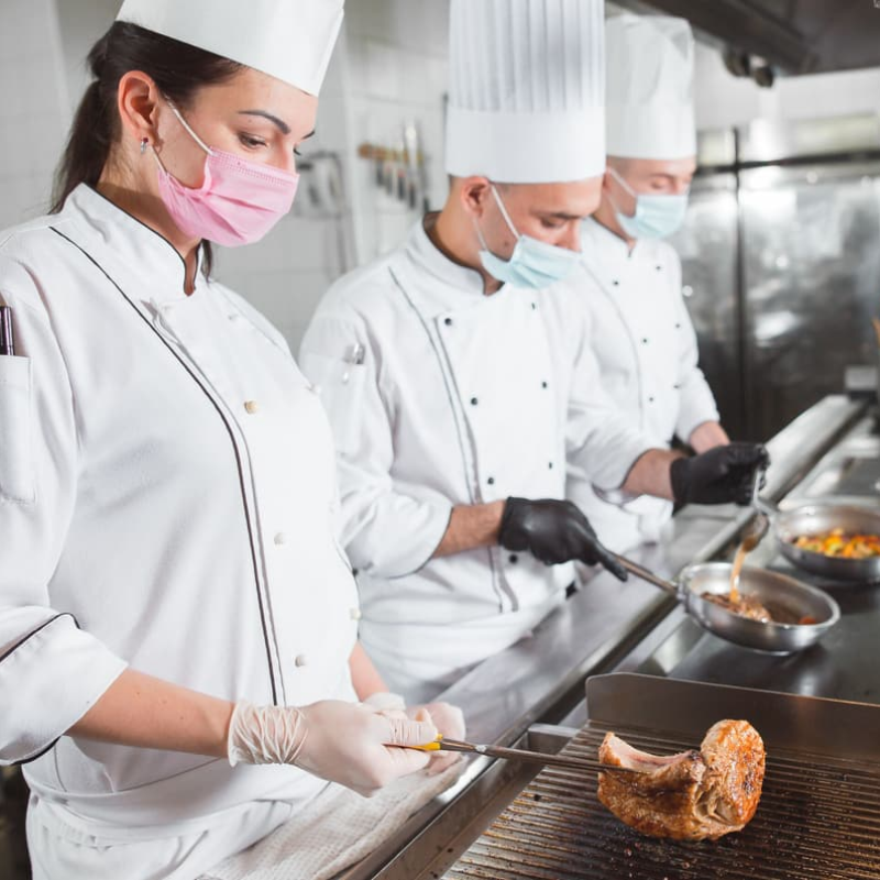 ENFERMEDADES DE TRANSMISIÓN ALIMENTARIA PARA PINCHES Y COCINEROS