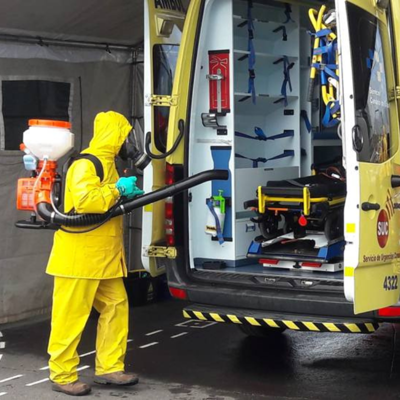 MEDIDAS DE SEGURIDAD EN EL MANEJO DE LOS VEHÍCULOS SANITARIOS E HIGIENE